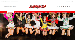 Desktop Screenshot of damhsa.ie